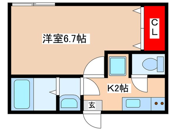 Ambition百合丘の物件間取画像